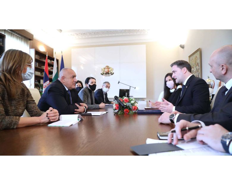 Премиерът Бойко Борисов се срещна с министъра на външните работи на Република Сърбия Никола Селакович (2)